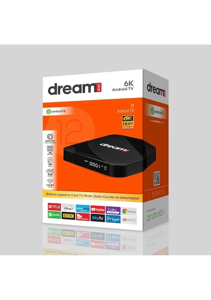 Dreamstar İ1 2 GB 16 GB Android 12 Android Tv Box - 2