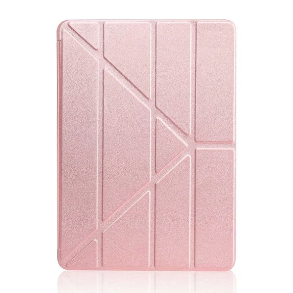 Apple iPad 10.2 (8.Nesil) Kılıf Zore Tri Folding Standlı Kılıf - 3