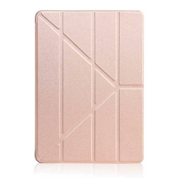 Apple iPad 10.2 (8.Nesil) Kılıf Zore Tri Folding Standlı Kılıf - 4