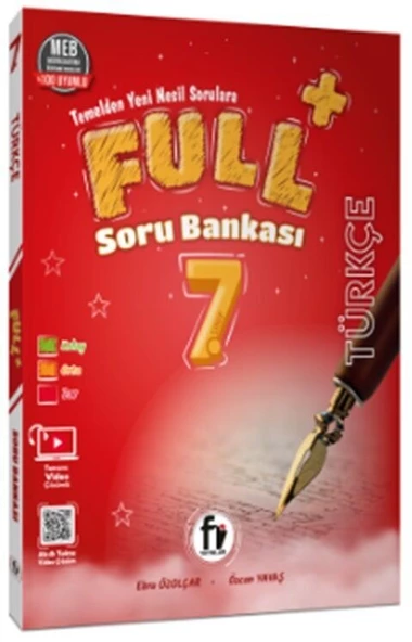 7. Sınıf Türkçe FULL Soru Bankası Fi Yayınları