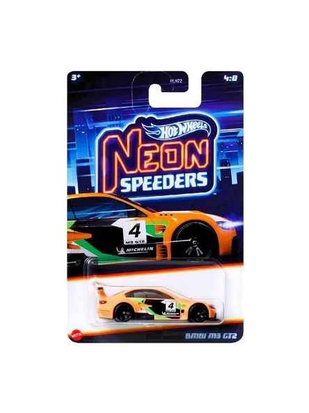 Hot Wheels Neon Yarışçılar HLH72 - Bmw M3 Gt2 HRW78