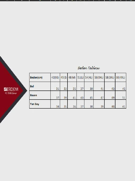 Erdem Erkek Pamuk Elastan Uzun Boxer 1470 - 6 Adet  L Gri - Resim 11