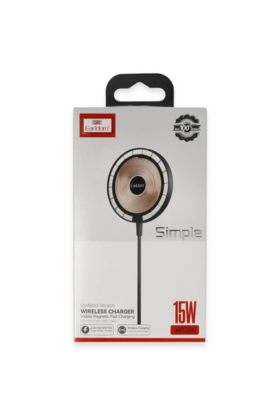 Earldom WC26 15W Magsafe Kablosuz Şarj - 6