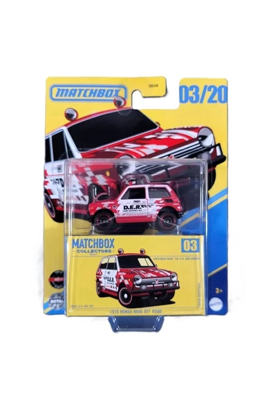 Matchbox Koleksiyon Araçlar GBJ48 - JCL34 1970 HONDA N600 OFF ROAD ürün görseli