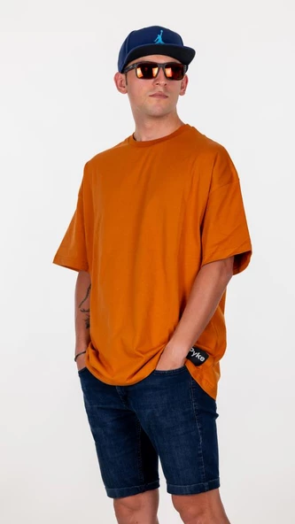 Hardal Pyke Oversize Tişört - 3