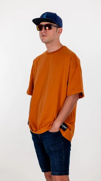 Hardal Pyke Oversize Tişört - 5