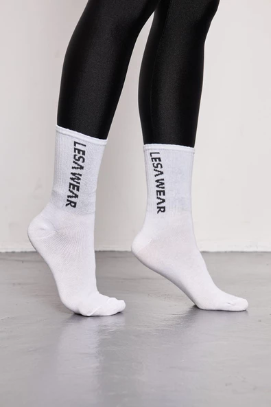 Lesa Wear Pamuk Penye Spor Çorap - Resim 8