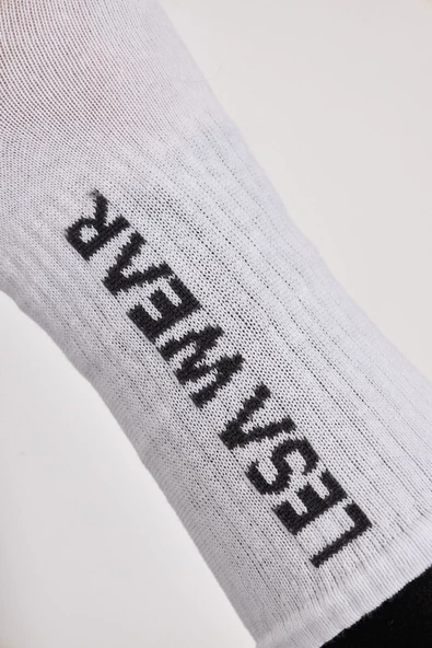 Lesa Wear Pamuk Penye Spor Çorap - Resim 6
