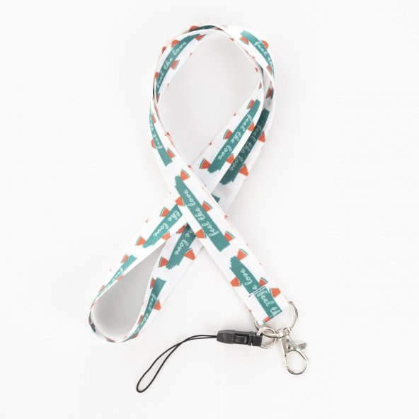 The Love Karma Desenli Boyun Askı İpi - 7