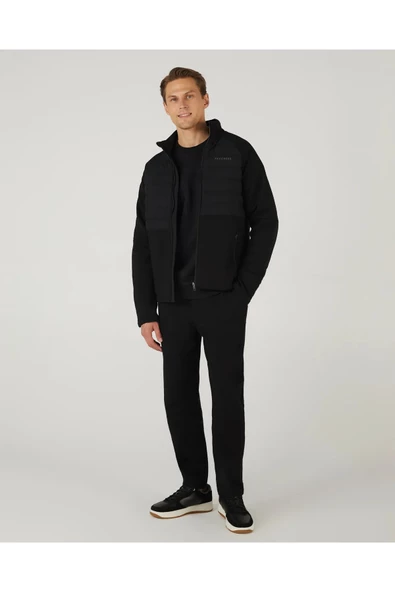Skechers S242160-001 M Outerwear Casual Comfort Padded Erkek Spor Mont - 2