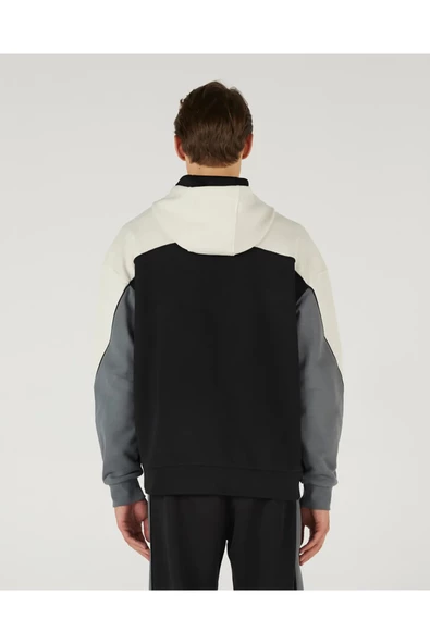 Skechers S242090-001 M Lw Fleece Regular Hoodie Erkek Sweatshirt - 3