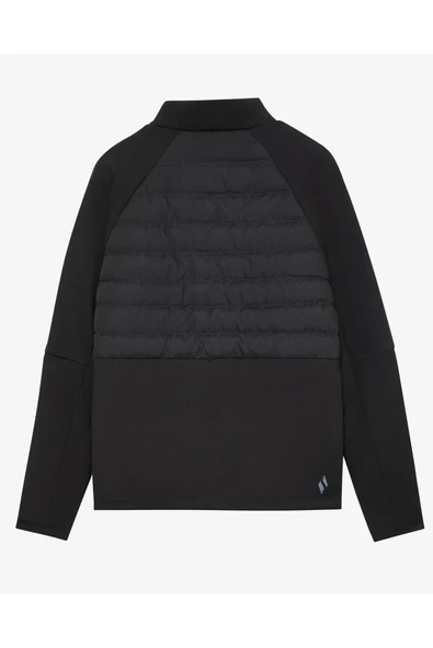 Skechers S242160-001 M Outerwear Casual Comfort Padded Erkek Spor Mont - 5