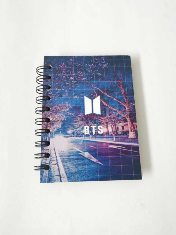 BTS Tasarımlı Not Defteri - 9