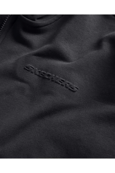 Skechers S242112-001 M Essential Full Zip Hoodie Erkek Sweatshirt - Resim 6