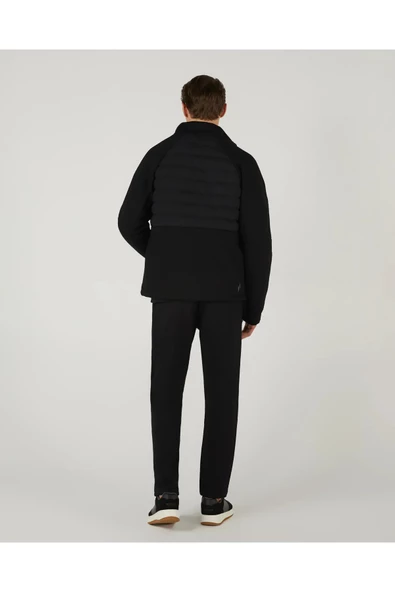 Skechers S242160-001 M Outerwear Casual Comfort Padded Erkek Spor Mont - 3