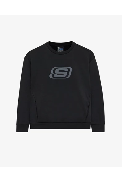 Skechers SK232065-001 B Essential Crew Neck Erkek Çocuk Sweatshirt - 6