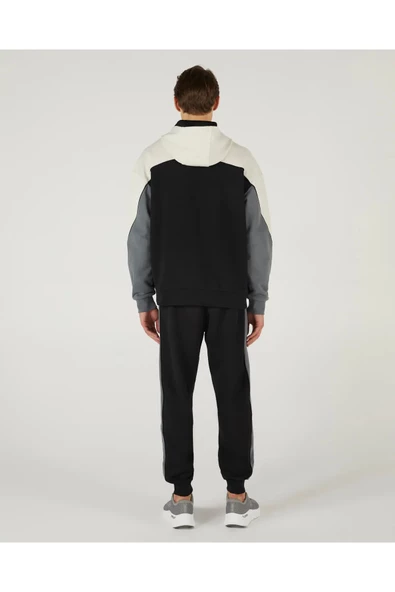 Skechers S242090-001 M Lw Fleece Regular Hoodie Erkek Sweatshirt - 4