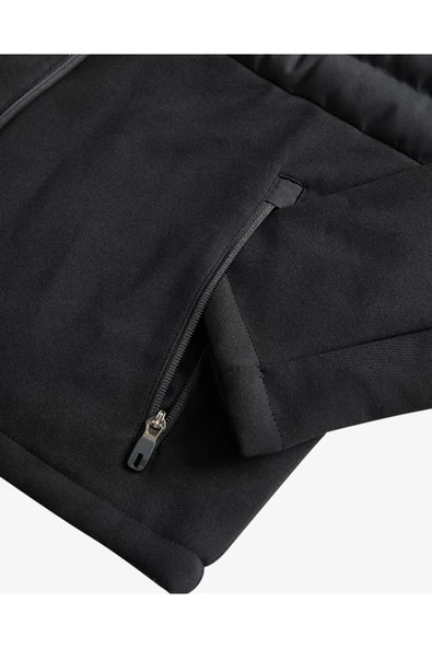 Skechers S242160-001 M Outerwear Casual Comfort Padded Erkek Spor Mont - 7