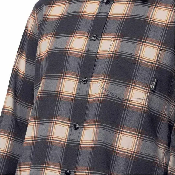 Jack Wolfskin 1403801-22846 Wanderweg M Erkek Outdoor Gömlek - 5