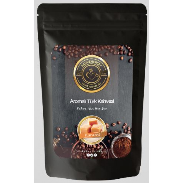 Karamel Aromalı Türk Kahvesi 100 gr
