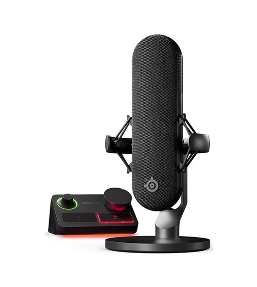 SteelSeries Alias Pro XLR Gaming Mikrofon ve Stream Mikser - 7