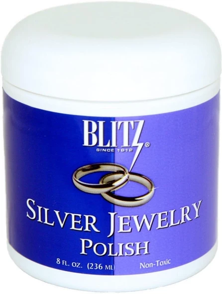 Blitz Silver Jewelry Polish Gümüş Takı Cilası Krem 236ml