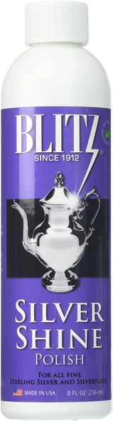 Blitz Silver Shine Polish Gümüş Parlatıcı Cilası Likit 236ml. - 4