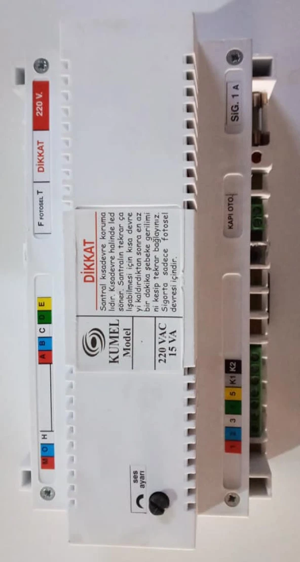 Kumel Apartman Tipi Diafon Santrali Raylı Mis 01 - 3