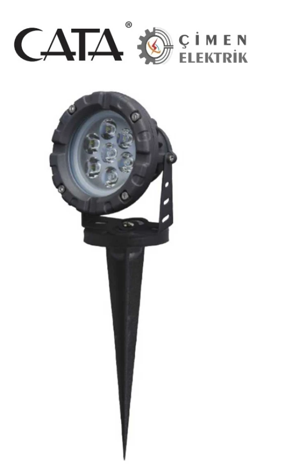 CATA CT 7304 12W Rozanslı Bahçe Armatürü 3200K Gün Işığı