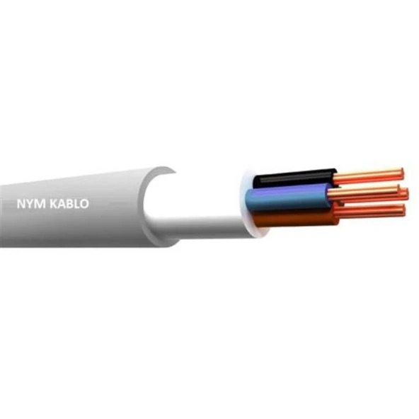 NYM NHXMH Halogenfre Bakır Kablo 4X2,5