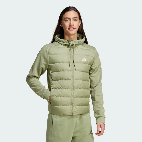 Adidas IX8915 Ess Dwn Hyb J Erkek Spor Mont - Resim 5