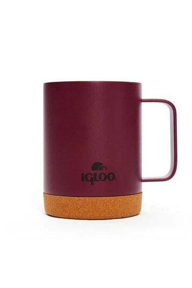 Igloo 205696 Cork Mug 350ml Bordo STD - 2