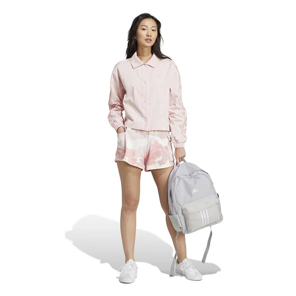 Adidas IY1688 W Camo 3S C Kadın Spor Ceket - 7