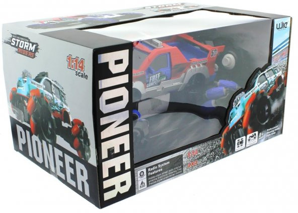 Uzaktan Kumandalı Storm Riders Kırmızı Jeep - 2