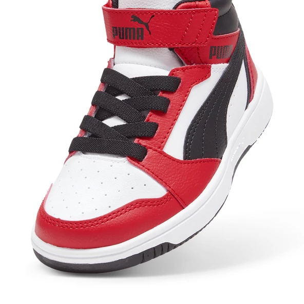 Puma 39383203 Rebound V6 Mid Ac+ Ps Çocuk Günlük Spor Ayakkabı - 3