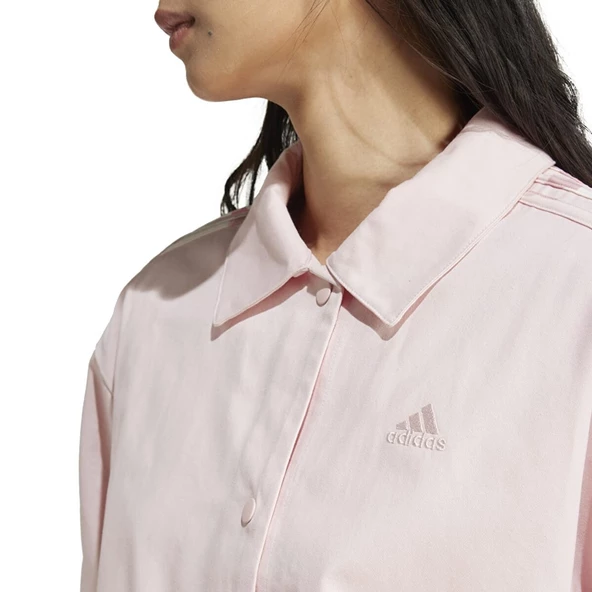 Adidas IY1688 W Camo 3S C Kadın Spor Ceket - 4