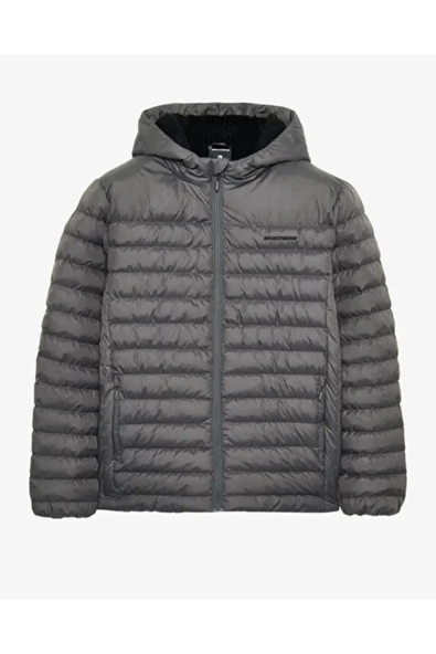 Skechers S242095-003 M Outerwear Polar Lining Padded Erkek Spor Mont - 3