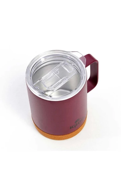 Igloo 205696 Cork Mug 350ml Bordo STD - 4