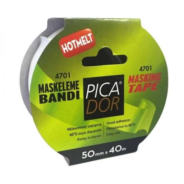 Picador Maskeleme Bandı 4701 Hotmelt Bant 50mm X 40m