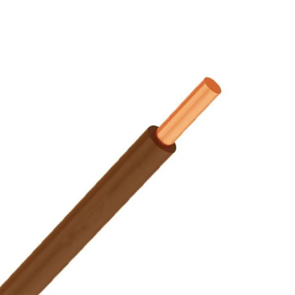 NYA Kablo Helogen Free Kahverengi Bakır 1X1,5