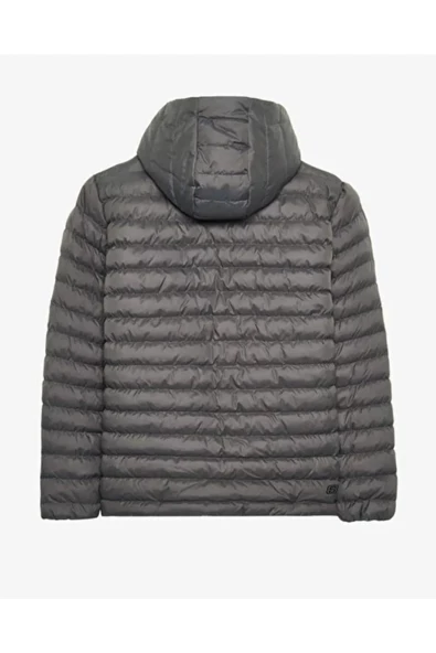 Skechers S242095-003 M Outerwear Polar Lining Padded Erkek Spor Mont - 4