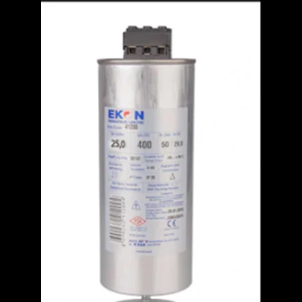 Ekon 40010 1 kVAr 231 V Monofaze Silindir Kondansatör