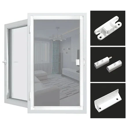 MenteşeliKapı Pencere Sineklik Düz Sineklik Sabit Sineklik Pencere Sineklik - 3