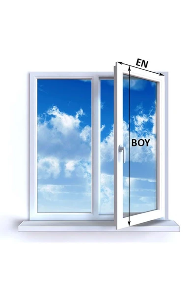 MenteşeliKapı Pencere Sineklik Düz Sineklik Sabit Sineklik Pencere Sineklik - 4