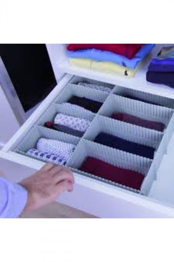 Çekmece Düzenleyici Ayarlanabilir Kesilebilir Çekmece Organizeri Organizer - 3