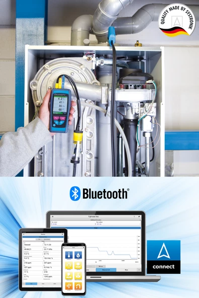 Systronik Bluelyzer St Allrounder Set Baca Gazı Analiz Cihazı 20.000 Ppm - 4