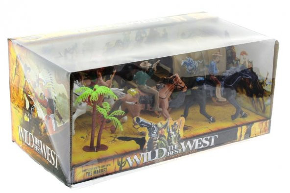 Figürlü kızılderili Kovboy Seti - 4