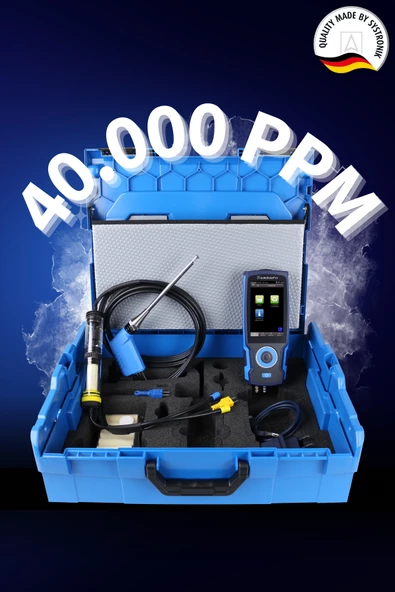 Systronik Eurolyzer S1 Ödüllü Baca Gazı Analiz Cihazı Allrounder Set 40.000 Ppm - 5