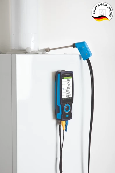 Systronik Eurolyzer S1 Ödüllü Baca Gazı Analiz Cihazı Allrounder Set 40.000 Ppm - 2