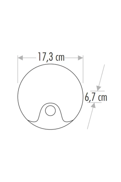 Cata Ct-7092 12w Sensörlü Ledli Bahçe Armatürü 4000k Ilık Beyaz Sıva Üstü - 3